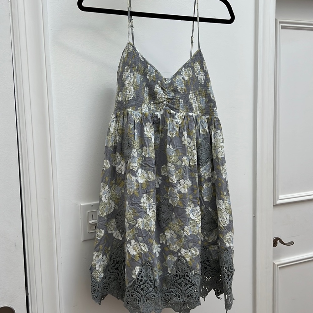Free People Adjustable Stap baby doll dress